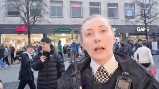Man preaching from the Bible accused of homophobic and racist remarks by two officers