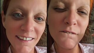 We can tell Karen snaggletooth here is a libtarded clown.