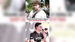 Trans activist says vagina is just an inside out penis