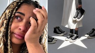 Black Liberals are filming themselves crying over the new converse ad that they have