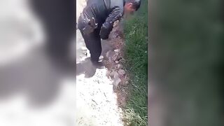 Sicario captured after the execution of Susy Aponte Polo