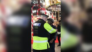 Man Takes Police Officers cuffs.... Doesn't end well