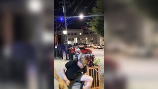 Had a knife still got whooped