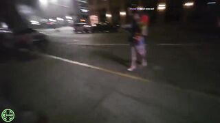 Kick Streamer Sogee and Alex Novell get into a street fight and hit the guy with the skateboard multiple times