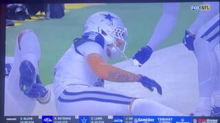 have never seen anything like this during an NFL game