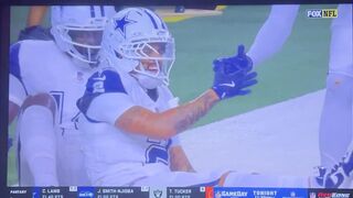 have never seen anything like this during an NFL game
