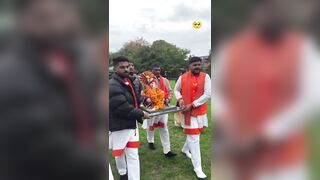 In Leicester, UK a group of Hindshits rented boats and threw several Ganesh statues i