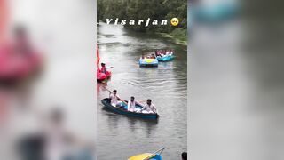 In Leicester, UK a group of Hindshits rented boats and threw several Ganesh statues i