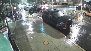 Off-duty NYPD officer in a Jeep Gladiator fatally struck woman in Jackson Heights Newly Released Video Shows