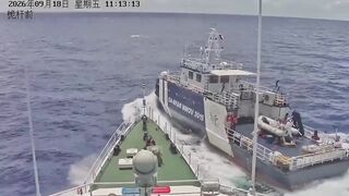 China vessel rams Philippine boat on refueling mission