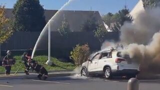 So they are not training firefighters to use two men to hold a hose properly?