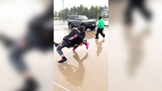 Parking Lot Fistfight Ends in Respectful Handshake After Bullying Dispute