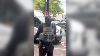 Hispanic ICE agent goes off on people harassing him and other ICE agents for arrestin