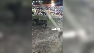 And Another One, Young Man Killed by Bull in Nicaragua (2 Angles)