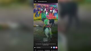 And Another One, Young Man Killed by Bull in Nicaragua (2 Angles)