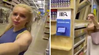 American Man in Poland Gonna Get Deported after Going off in Hardware Store..