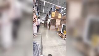 American Man in Poland Gonna Get Deported after Going off in Hardware Store..