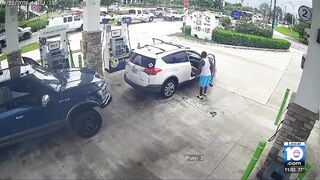 From Confrontation to Gunfire: Pompano Beach Gas Station Shooting Caught on Video