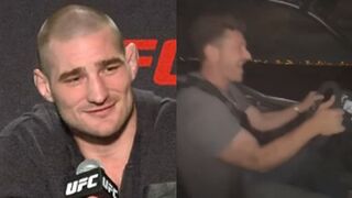 UFC champ Sean Strickland shares harrowing video after surviving high-speed crash