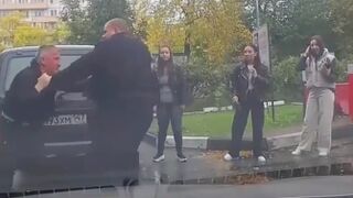 Another Day Another Road Rage In Russia: Driver Hits Woman After She Folds His Mirror, Gets Beaten by Her Boyfriend