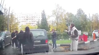 Another Day Another Road Rage In Russia: Driver Hits Woman After She Folds His Mirror, Gets Beaten by Her Boyfriend