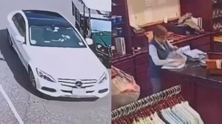 Mercedes plows into Brae Burn Country Club pro shop in Newton, Massachusetts