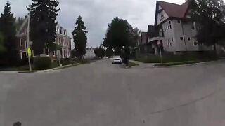 Shooting suspect fatally shot after a brief chase and shooting the officer in the leg