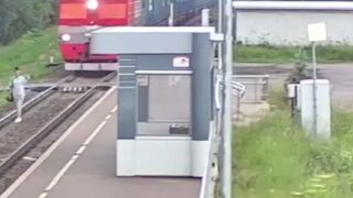 Why? The Girl went out onto the railway tracks near Syktyvkar. Died. Today in Russia