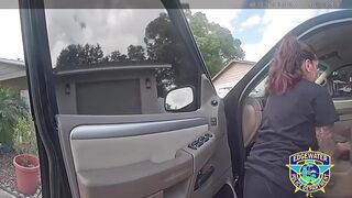 Terrible Florida mom leaves her 6-month-old baby in a running car for hours while she cleans a house