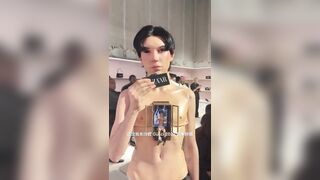 This is one of the ‘high fashion’ guests at the Gucci fashion show in Milan.