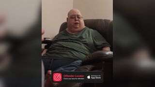 Jabba the Hut Pedo catches a major attitude when caught (Tiffin Ohio)
