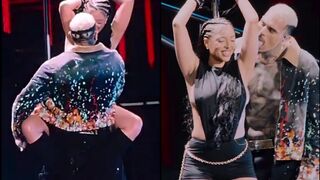 Chris Brown molests a fan onstage