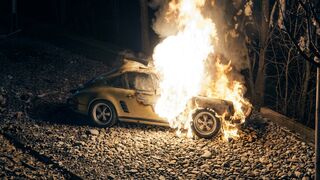 Porsche driver killed instantly