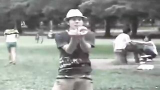 man with one ball gets clap