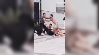 When you get ko'd twice by the same dude, just lay down there.