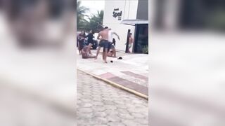 When you get ko'd twice by the same dude, just lay down there.