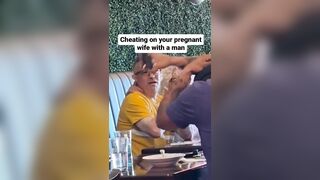 Cheating on your pregnant wife with a man is wild ????