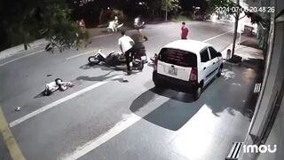 Vietnam: Woman Killed in Bizarre Triple Motorcycle Accident