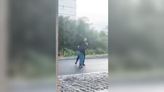 Knife Attack At The Train Station In Poland