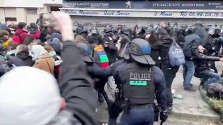 France is burning, yet the airwaves are silent