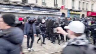 France is burning, yet the airwaves are silent