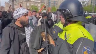 Dutch police explain to Islamists that Europe is no joke
