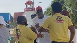 Grandparents Confront Woman at Theme Park for Putting Hands on Their Grandson