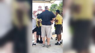 Grandparents Confront Woman at Theme Park for Putting Hands on Their Grandson
