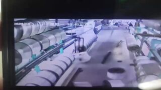 Factory Worker last Day on the Job, Crushed when Line Snaps