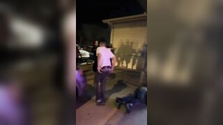 Wild Brawl Outside Crusens Night Club in Peoria