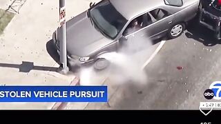 Live Police Chase on the News turns into a Fatal Shooting