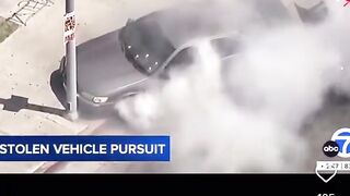 Live Police Chase on the News turns into a Fatal Shooting