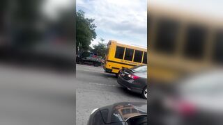 Road rage is one thing, but trying to crush a woman between two cars is INSANE