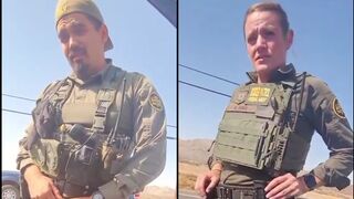 In Southern California, a driver REFUSED to consent to a warrantless vehicle search..